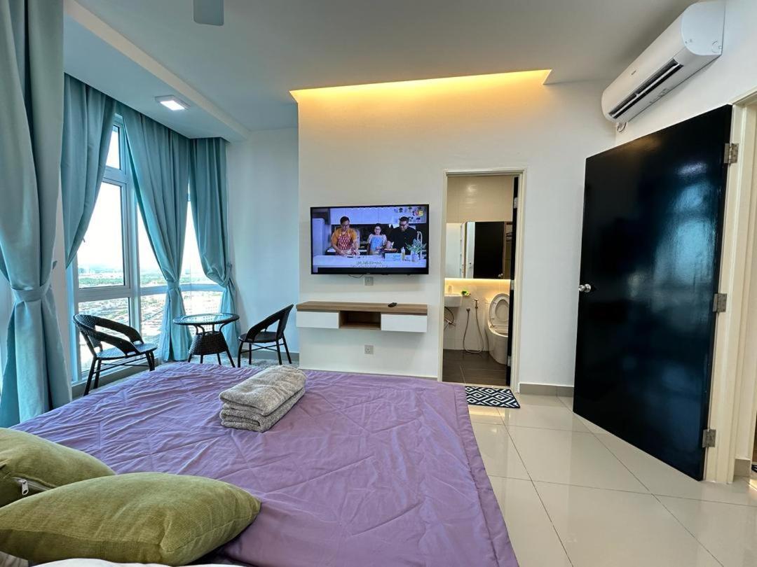 Apartment Twin Galaxy 2bedroom View Balcony Netflix Wifi Johor Bahru